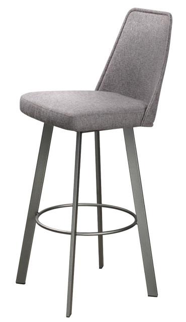 Trica Contemporary Seating Sofia Sofia Upholstered Swivel Bar Stool